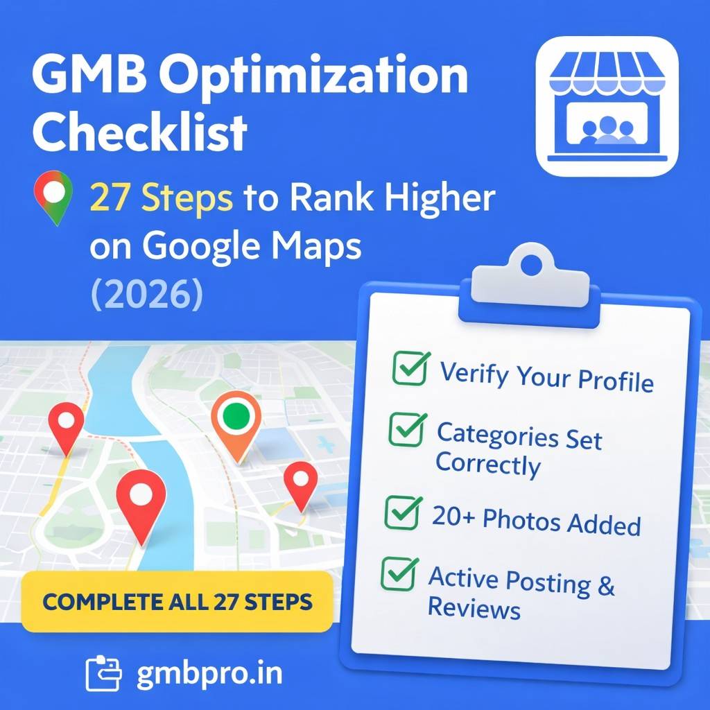GMB Optimization Checklist: 27 Steps to Rank Higher on Google Maps img