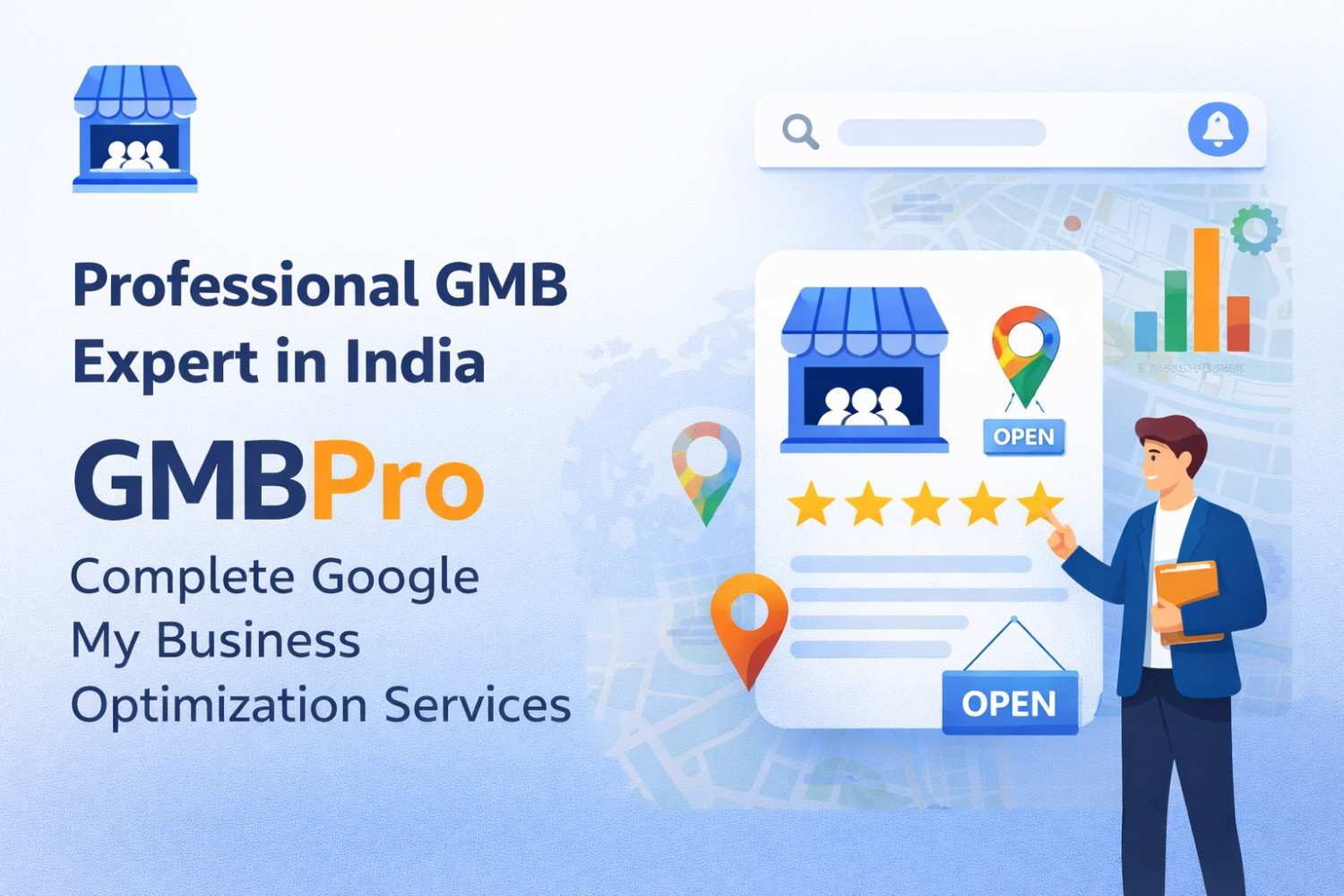 Professional GMB Expert in India - GMBPro: Complete Google My Business Optimization Services img