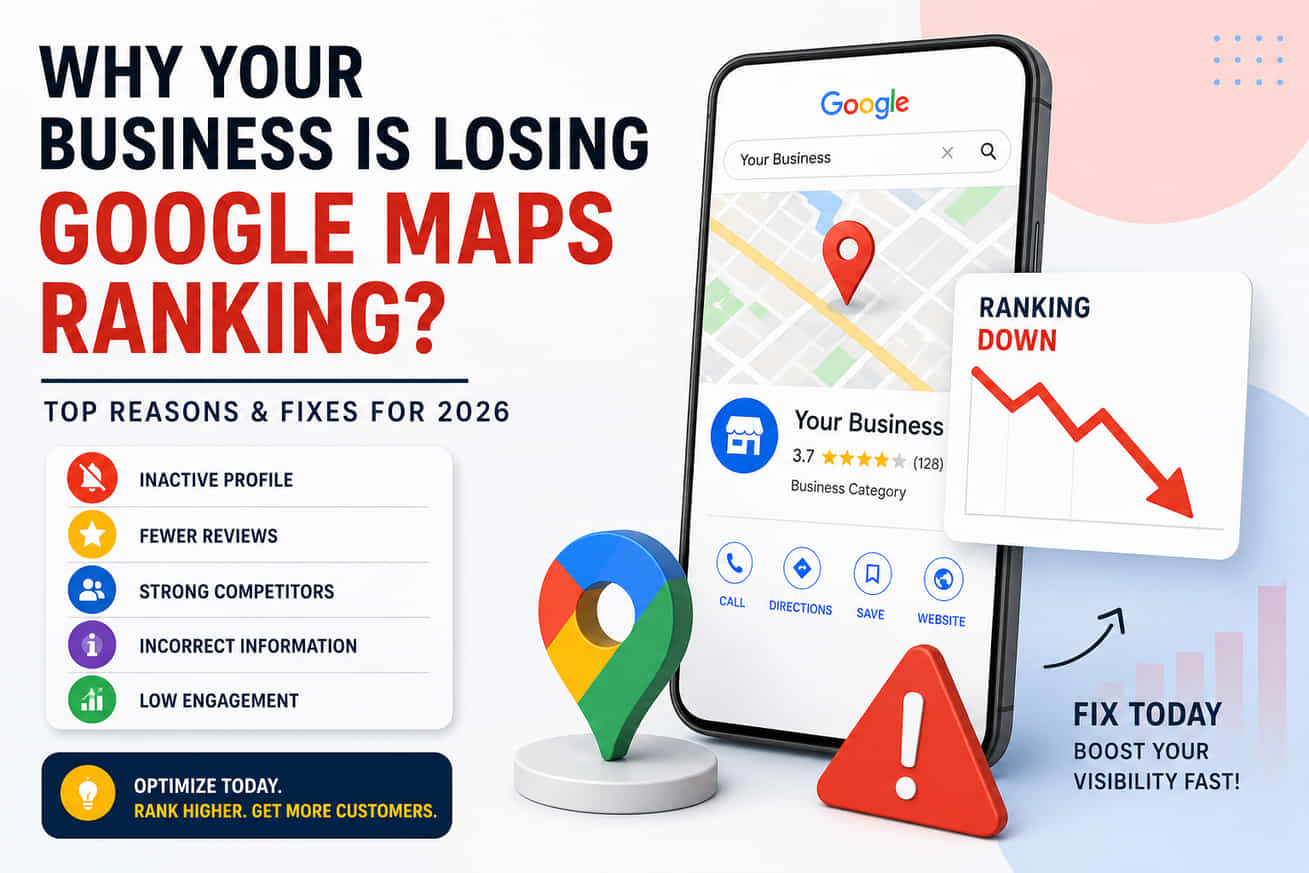 Why Your Business Is Losing Google Maps Ranking? img