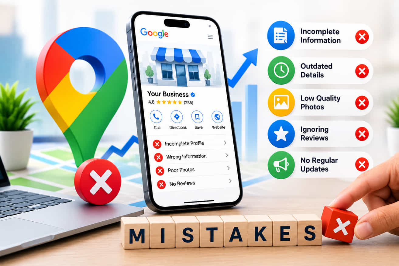10 Google Business Profile Mistakes That Are Hurting Your Google Maps Ranking img